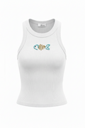 Swirling fish tank top