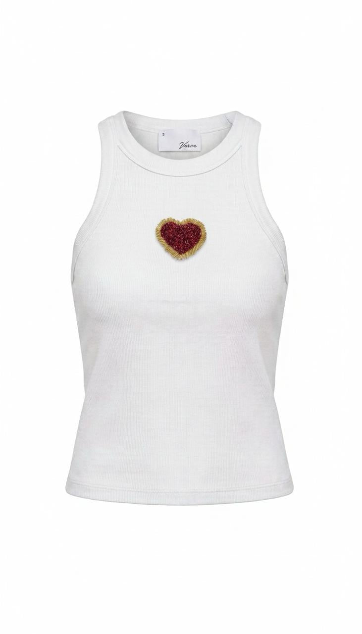 Chrome Heart Tank Top