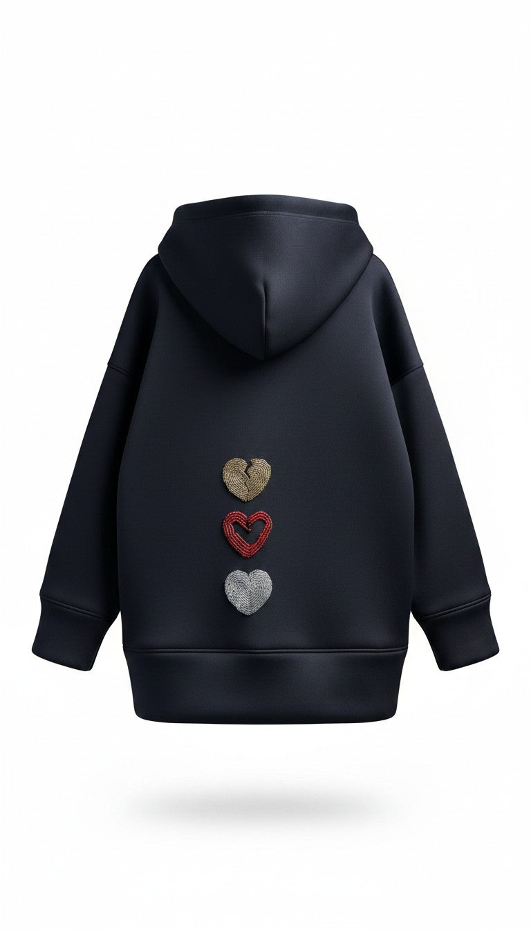Beaded Hoodie