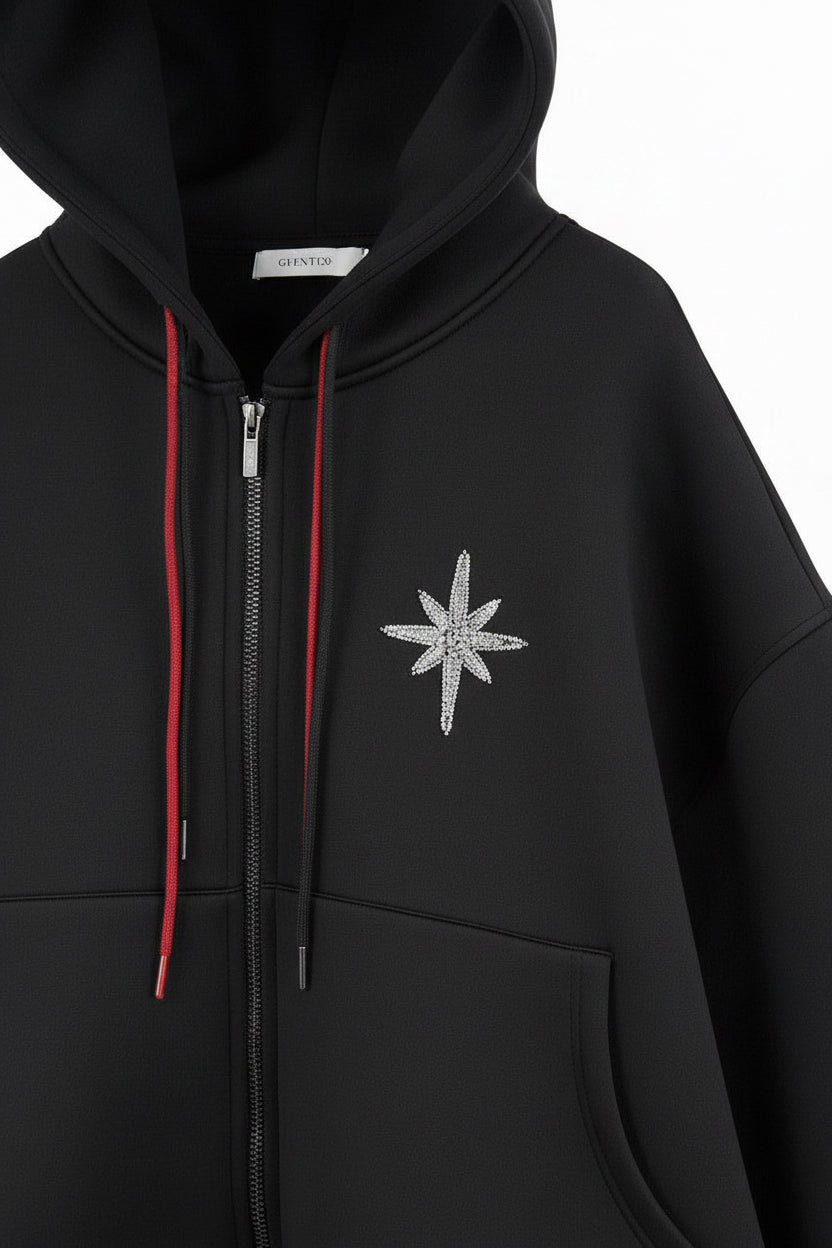 Beaded Hoodie