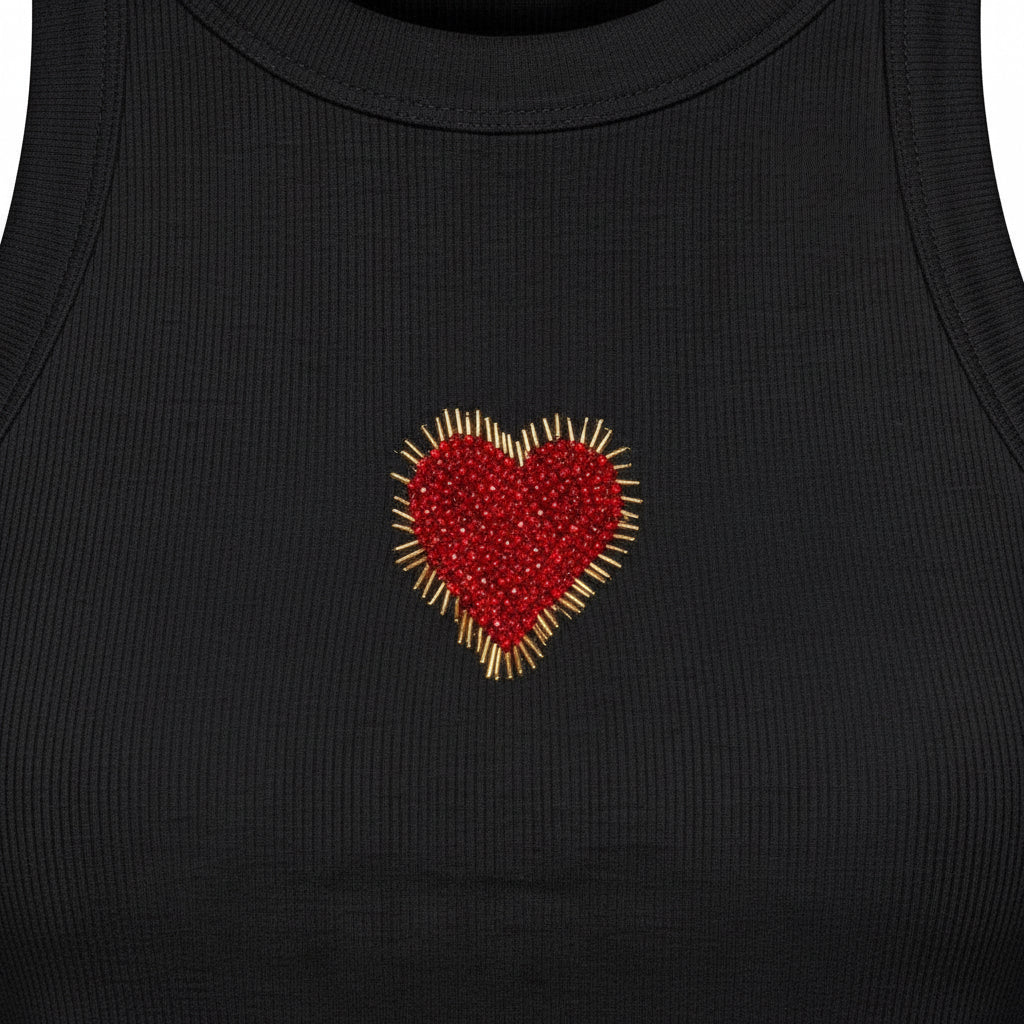 Chrome Heart Tank Top